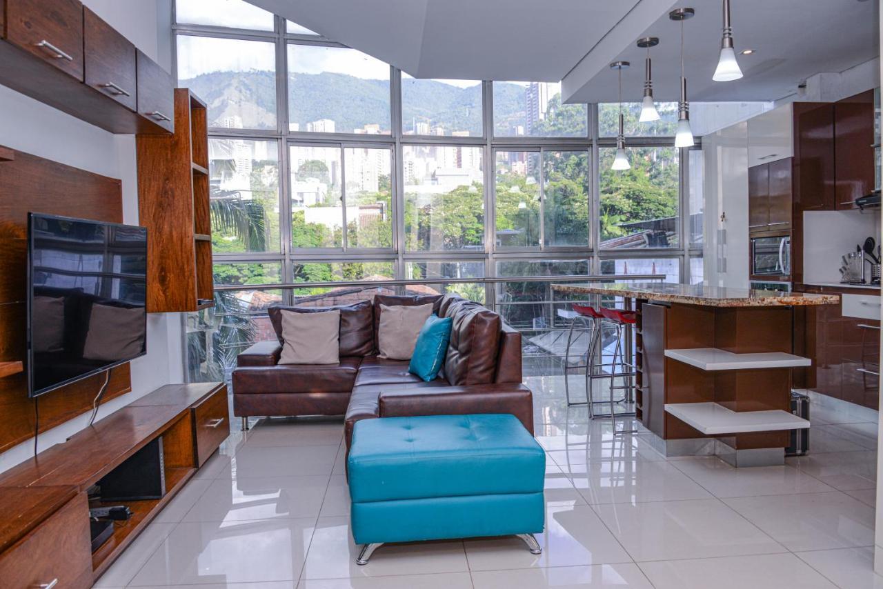 Apartamento Lleras Ac Hot Tub Medellin Luaran gambar